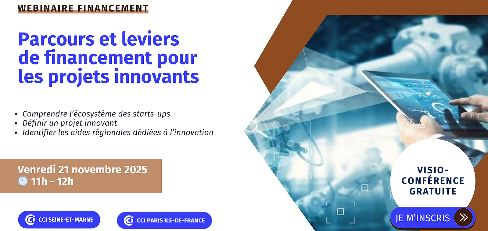 Parcours et leviers de financement pour les projets innovants | Webikeo